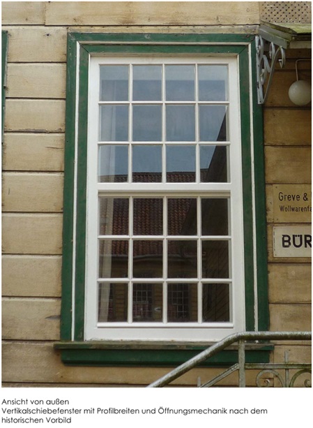Musterfensterl Haupthaus Industriedenkmal Eulenburg